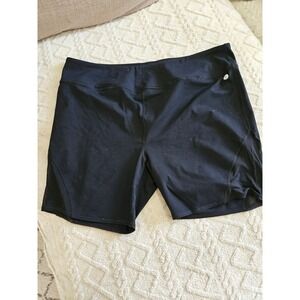 Torrid Active Black High Rise Biker Shorts Mesh Trim‎ Plus Size 6 NEW